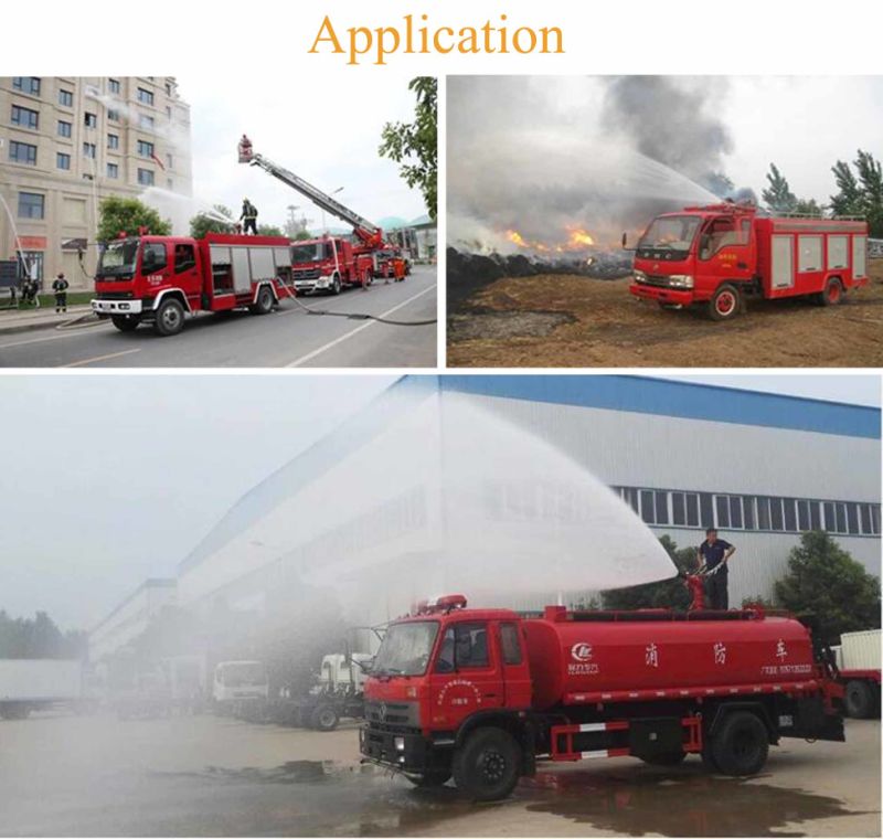 4*2 Fire Truck Manufacture 5 Tons Fire Tender