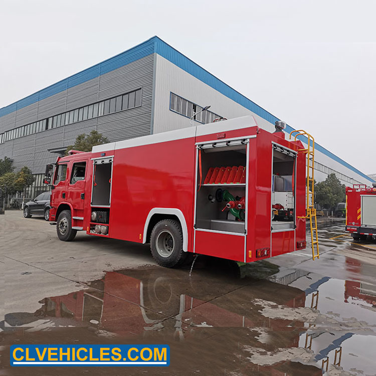 Shacman L3000 Rescue Fire Vehicle Water Firefighting Vehicles Manufacturer