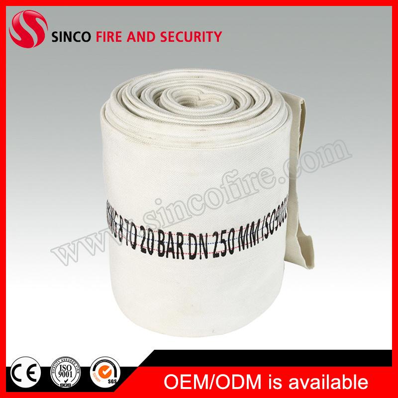 Canvas Double Jacket Fire Delivery Hose / Fire Hydrant Hose for Fire Fighting