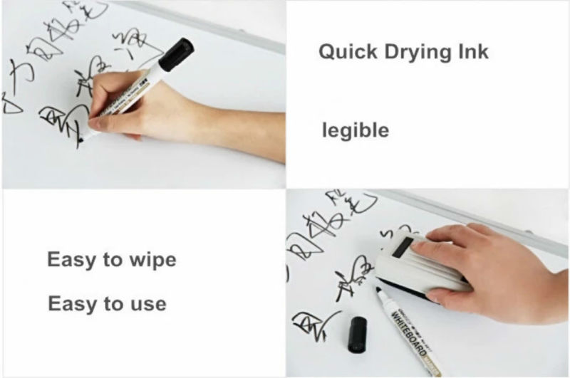 Wipe off Easily Dry Erase Whiteboard Marker Pen Refill Ink