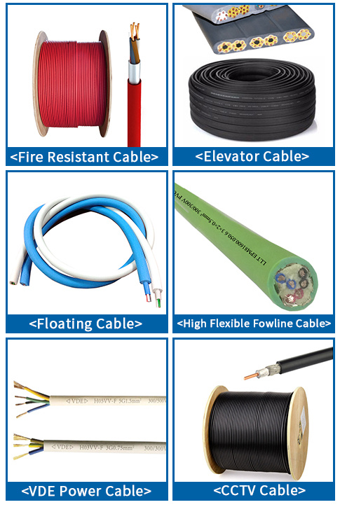 Annealed Red Copper Standard Fire Detection Cable for Emergency Lighting