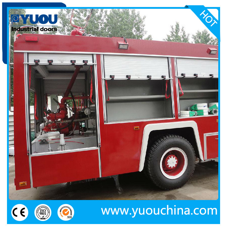 Fire Truck Body Aluminum Alloy Roll up Door, Vehicles Roller Shutter