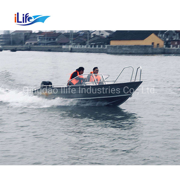 Ilife Aluminium Bowrider Jon Boats Panga Rescue Electric Fishing Motor Cabin Cruiser Yacht Boat for Sale