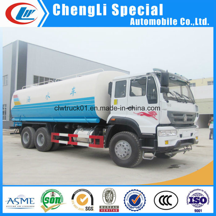 Siniltruck HOWO 6X4 20tons 20000liters Mobile Firefighter Water Truck