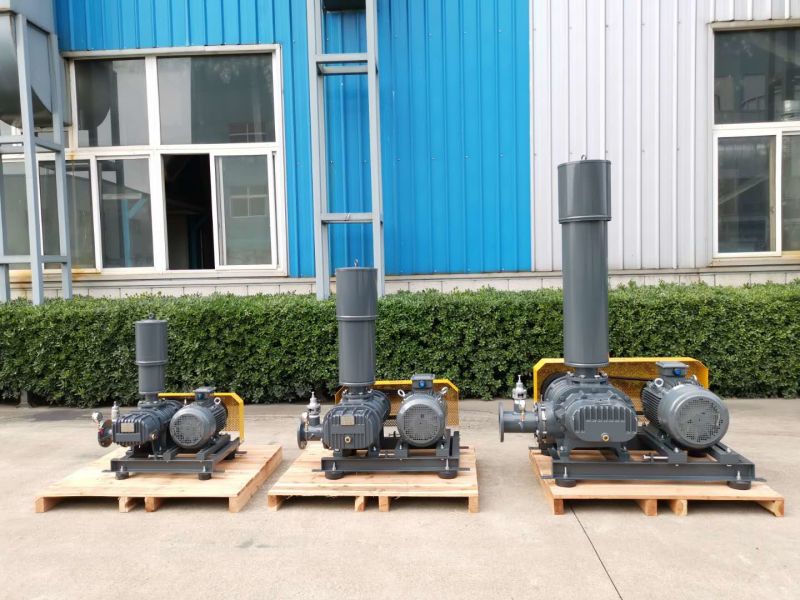 Long Life High Strength Industrial High Pressure Air Cooled Blower