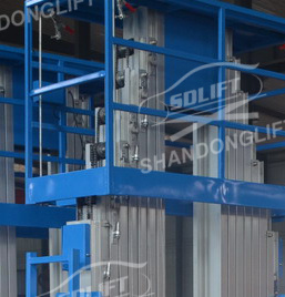 Ce Aluminum Folding Ladder Aluminium Ladder with Wheels Aluminum Telescopic Ladder