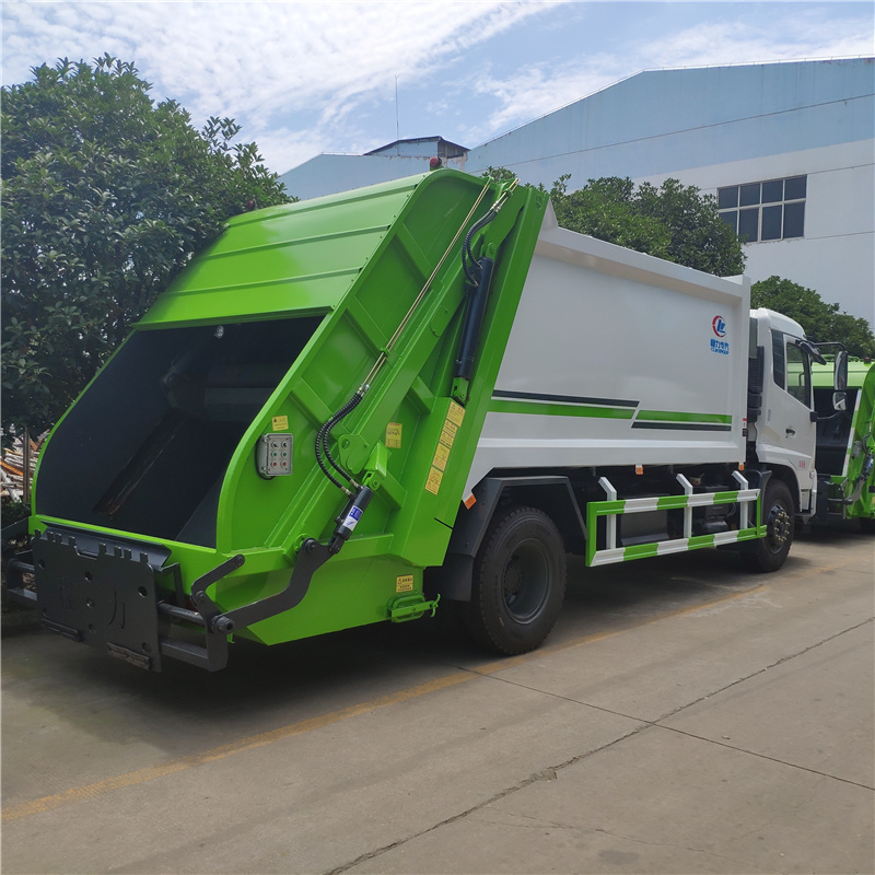 12 Cbm Trash Collector Truck 12m3 Waste Compactor Truck