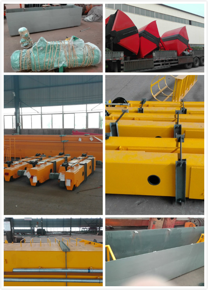 Wireless Remote Control Single Girder Overhead Crane 10 Ton 5 Ton, 3 Ton, 2 Ton for Sale