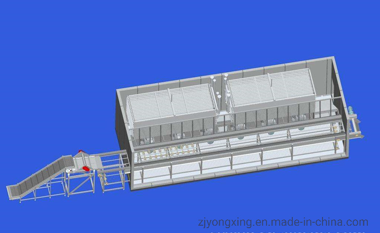 Industrial IQF Blast Freezer Vegetable/Broccoli Freezing Machine IQF Tunnel Blast Freezer/Fluidized Fow Bed Freezer with High Efficiency