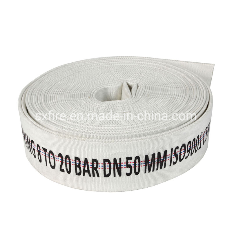 Fire Fighting Hose Polyester Filament PVC Lining Fire Hose