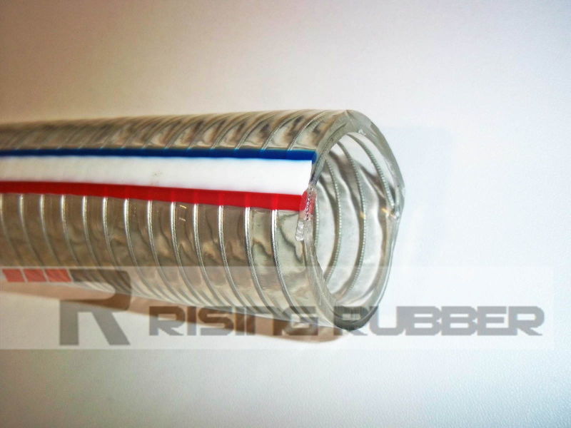 Food Grade PVC Steel Wire Reinforced Delivery Hose