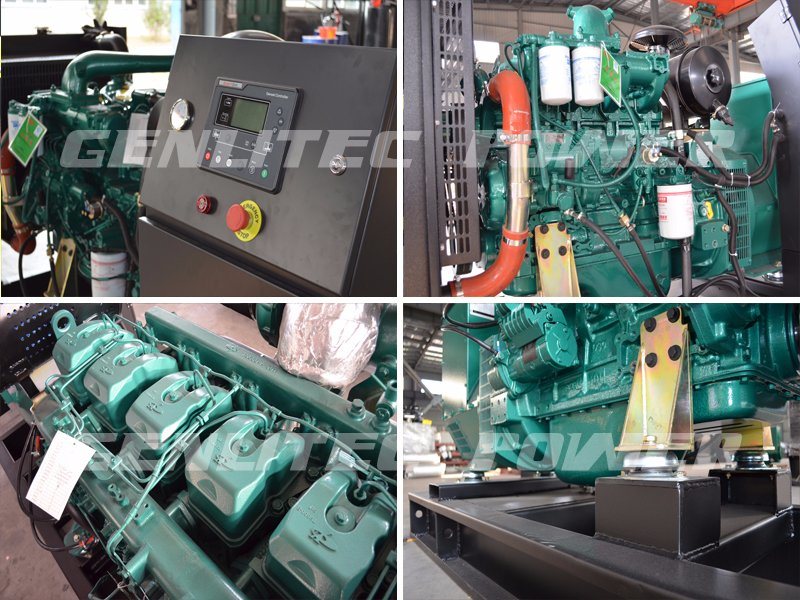 China Factory 100kw 125kVA Chinese Yuchai Diesel Generator Set