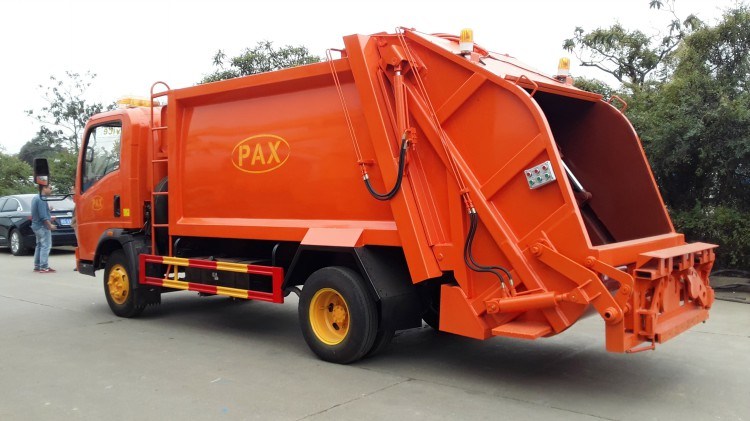 HOWO 8m3 Solid Waste Garbage Collector Garbage Compactor Truck