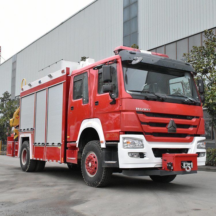 Hight Quality 4X2 Sinotruk How Fire and Rescue Vehicles