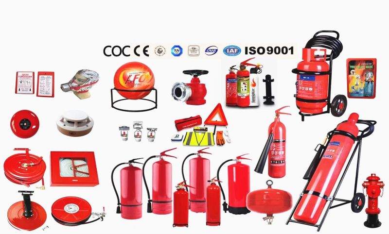 1kg Car Dry Powder Fire Extinguisher for Fire Rescue