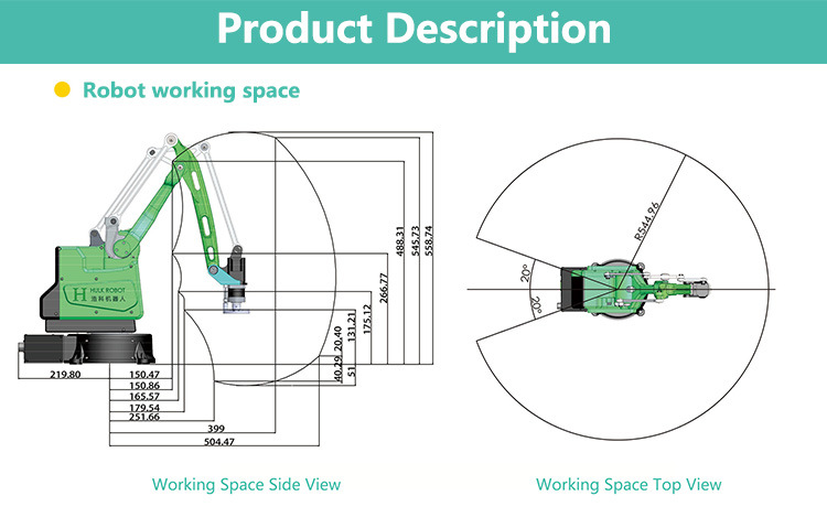 Mini Autonomous Arm Manipul Robot Transformer Used Industrial Robots