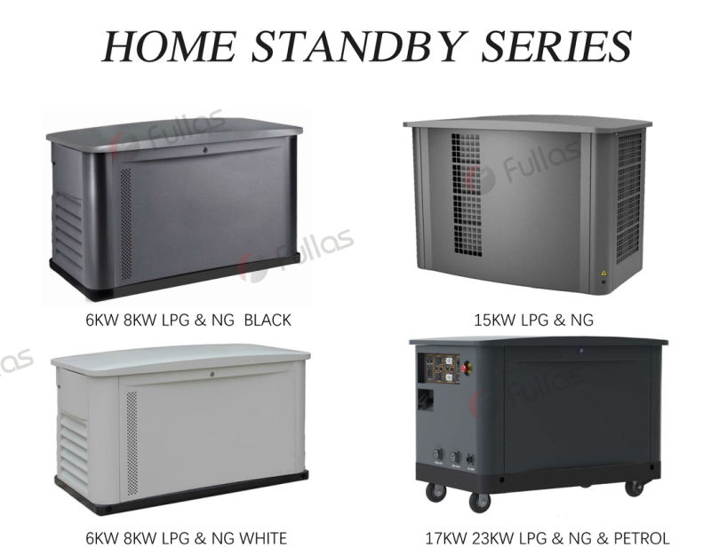 FP6REG-EB 6KW HOME STANDBY 2 IN 1,  SUPER SILENT Home Standby LPG/NG GENERATOR