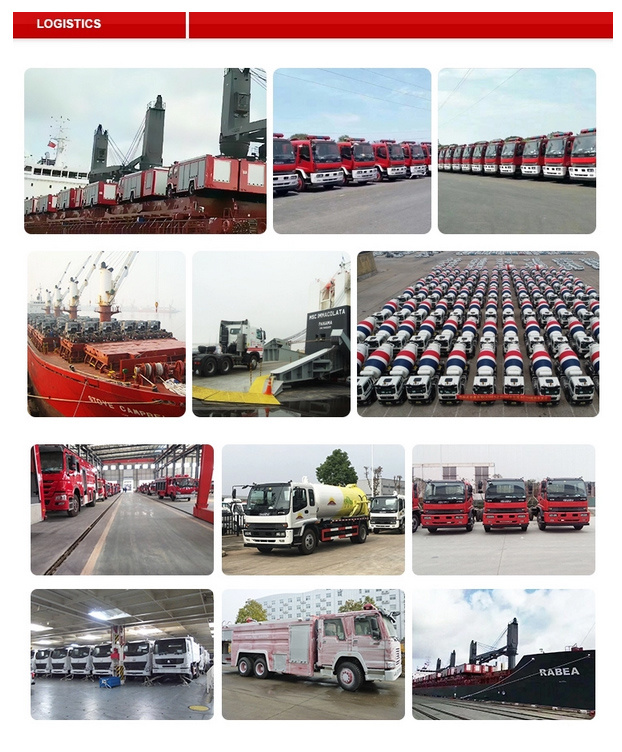 4*2 Fire Truck Manufacture 5 Tons Fire Tender