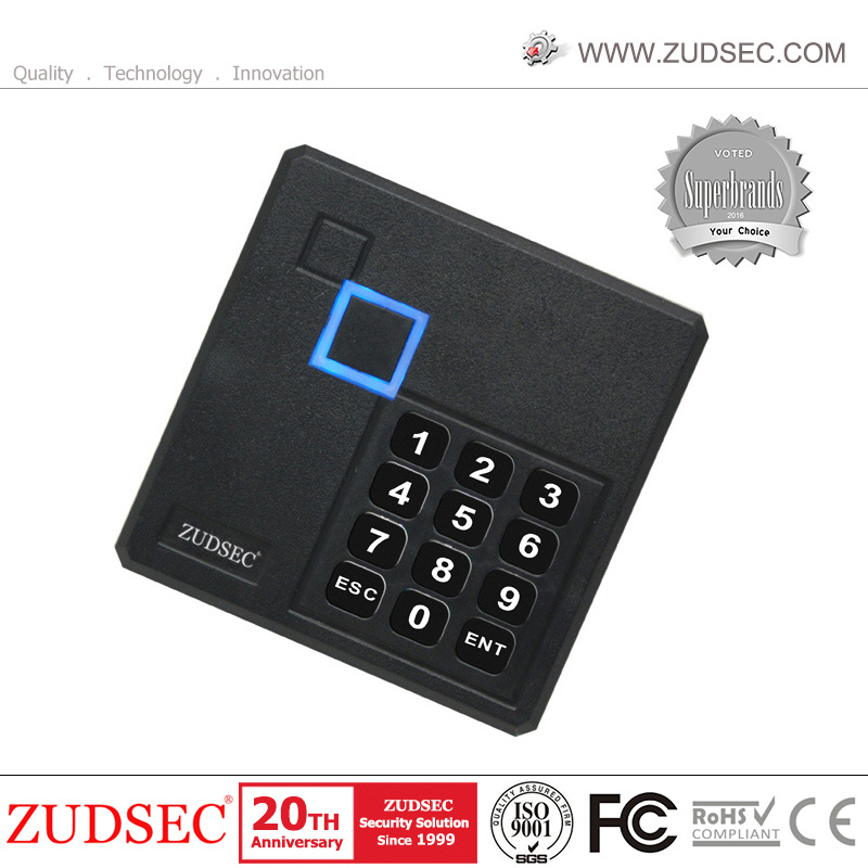 125kHz/13.56MHz Waterproof Standalone Door RFID Access Control Card Reader