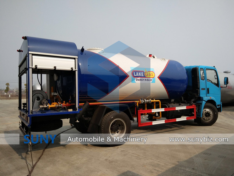 5500 Liter LPG Bulk LPG Transportation Truck for Sale