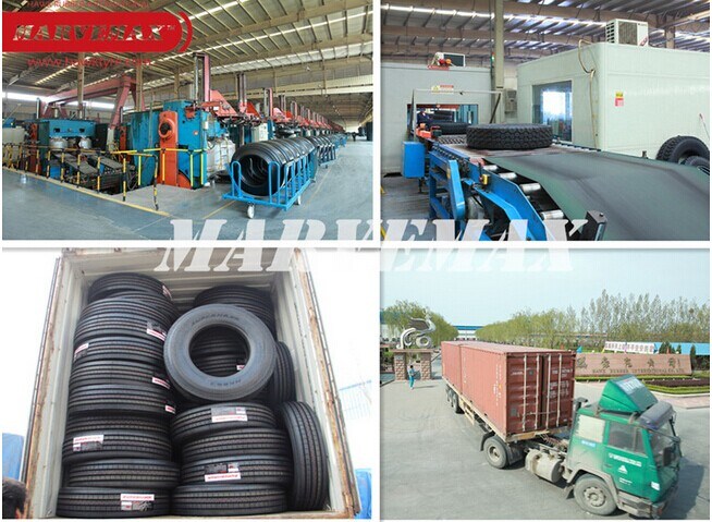 All Steel Belt Truck Bus Tyre R22.5 for Volvo Truck