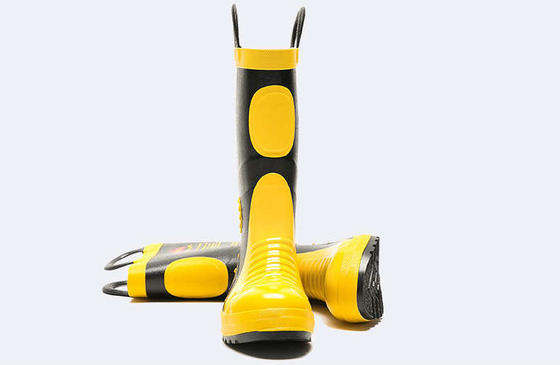 Fire Fighting Product Rubber Insulative Fireman Boots for Fire Control