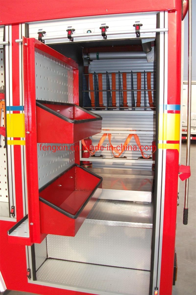 Fire Control Equipment Emergency Rescue Truck Inner Parts Vertical Pallet