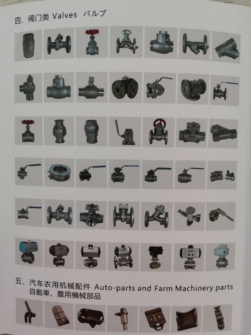 High Precision Casting Parts Casting for Impeller/Farm Machinery