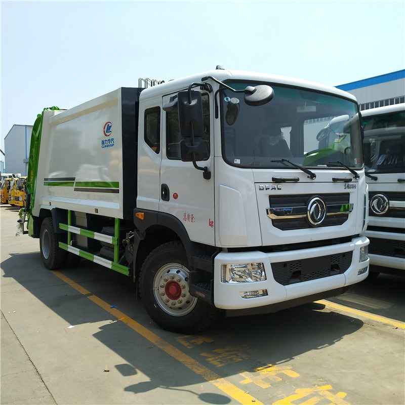 12000 Liters Dongfeng 4X2 Refuse Compactor Truck