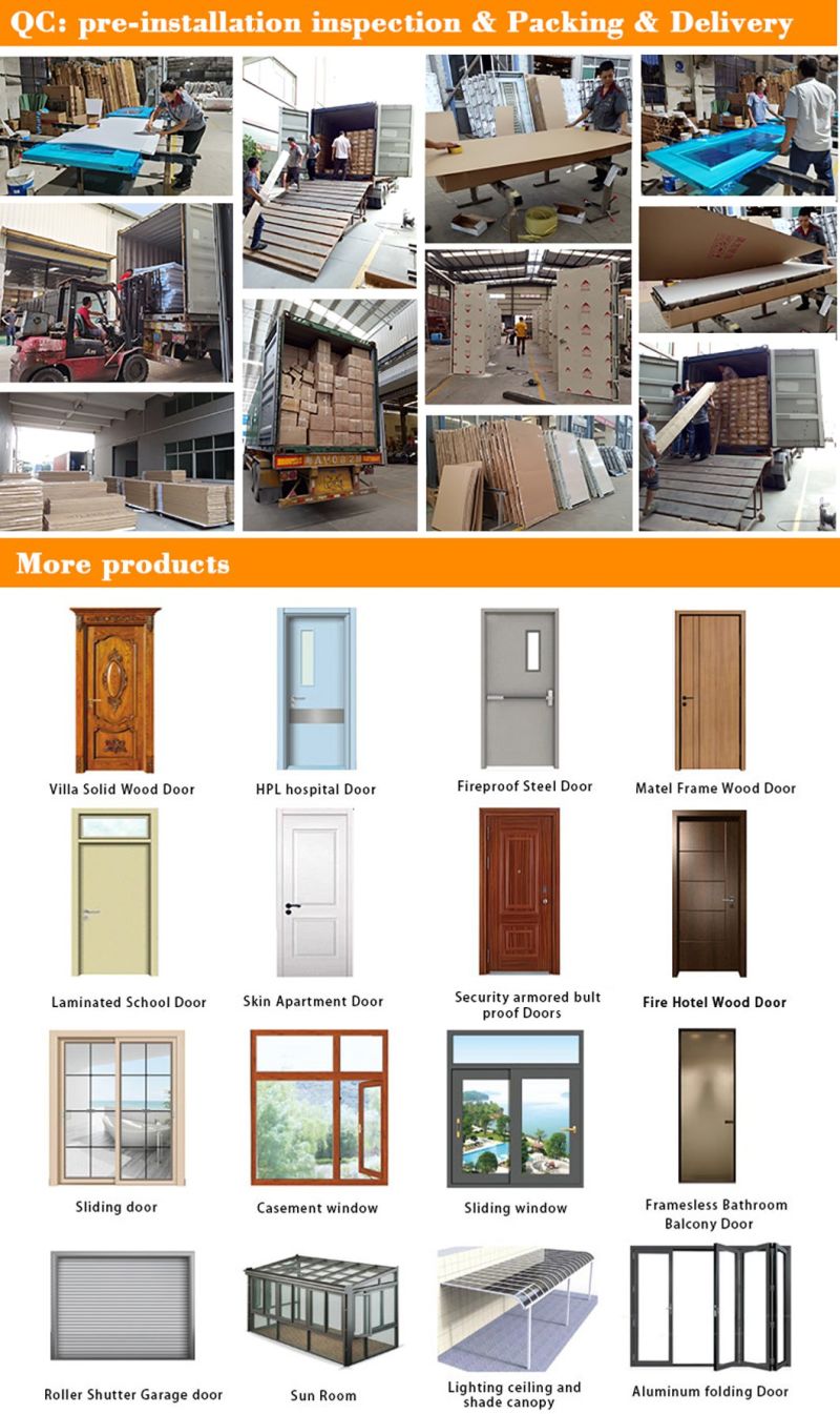 Chinese Factory 90 Mins Doors Wood Fire Rated Wooden Interior Door