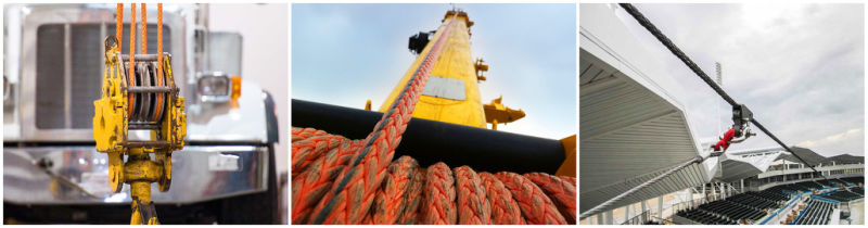 Low Creep and Easy to Splice UHMWPE Rope /Coating Rope / Floating Rope/Fishing Rope /Hmpe Rope