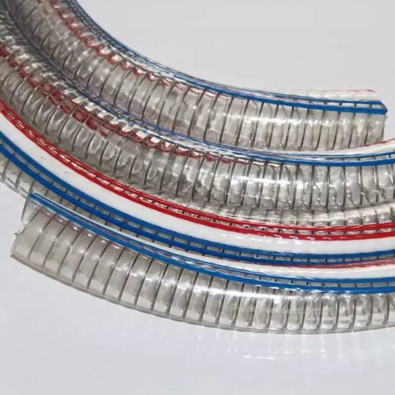 Food Grade PVC Steel Wire Reinforced Delivery Hose