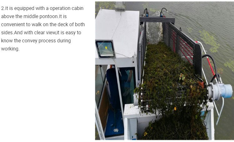 Tet Op Quality Trash Hunters/Floating Garbage Collecting Ship for Sale