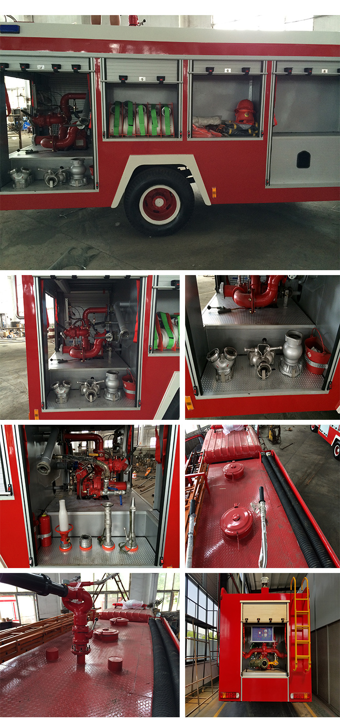 Small Fire Fighting Truck for Tender, Fire Engine Truck