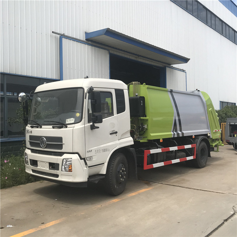 Dongfeng 12000 Liters Waste Garbage Collector Special Garbage Compressor Truck