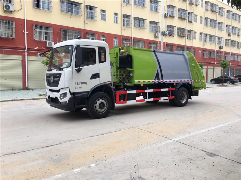 Manufacturer 12000 Liters Rubbish Compactor Garbage Truck