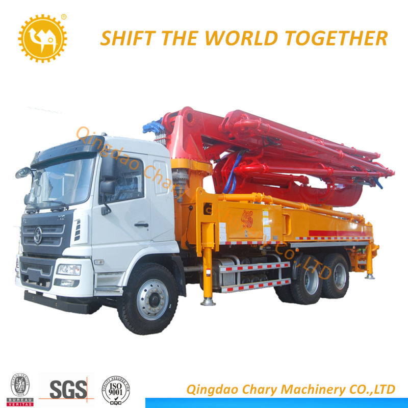 Truck Mounted Concrete Pump Boom Truck for Sale