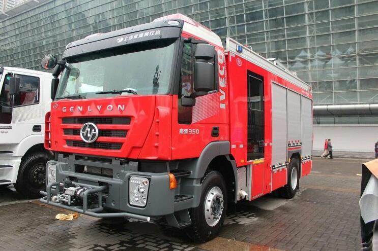 Iveco Hy 4X2 350HP City Fire Truck