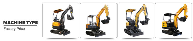 0.8 Ton to 3.5 Ton Chinese Mini Excavator for Sale