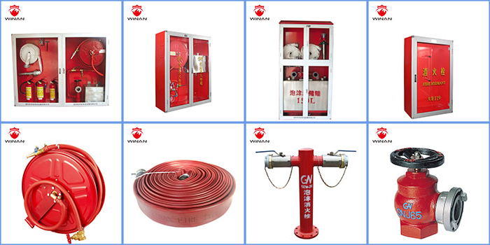 PVC Fire Fighting Hose Reel and Fire Monitor Hose Reel