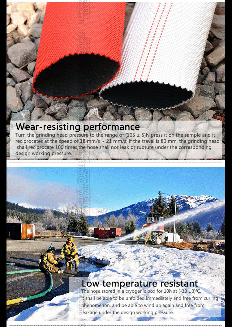 Wear-Resisting Lined Fire Water Delivery Hose