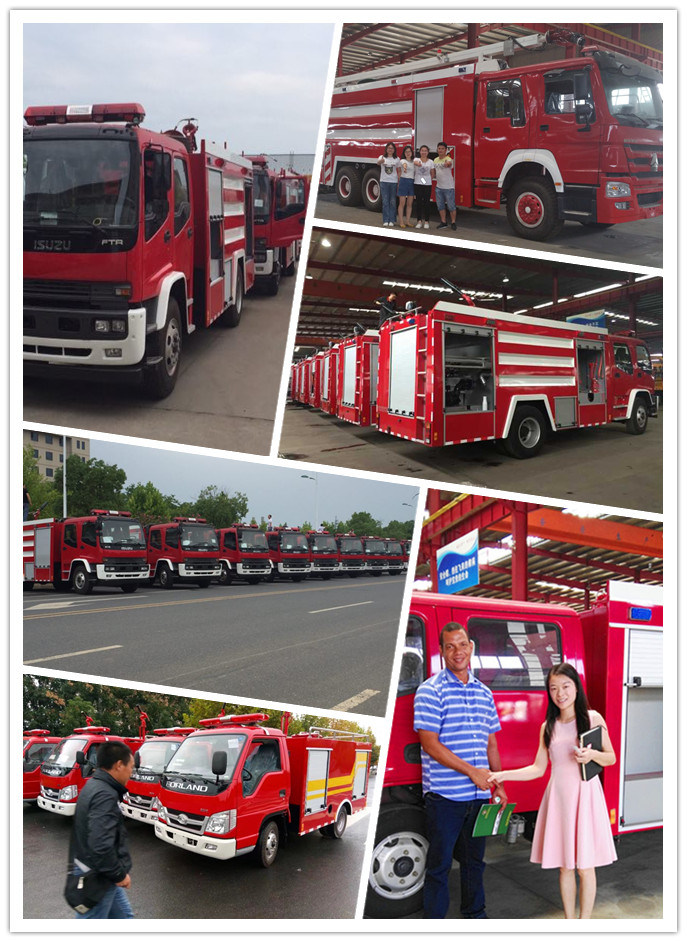 Japan 1500gallon Water Tanker Fire Fighting Truck Fire Engine