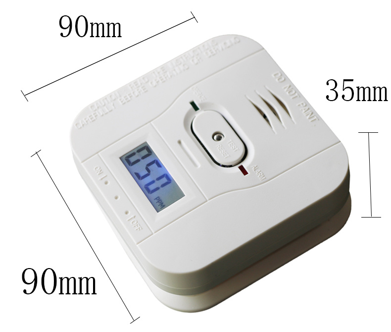 Household Standalone Carbon Monoxide Co Gas Leak Alarm