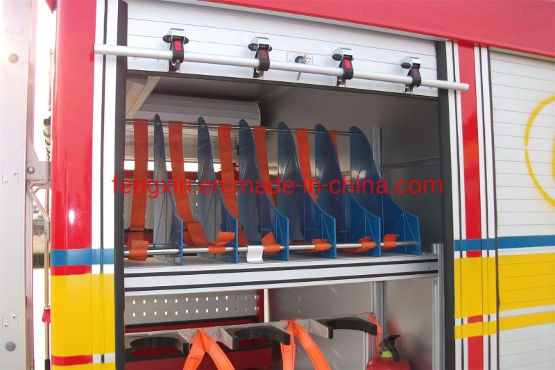 Fire Control Equipment Emergency Rescue Truck Inner Parts Vertical Pallet