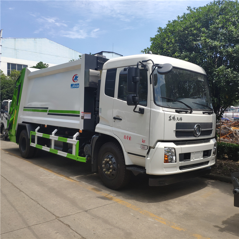 12000-14000 Liters Waste Collection Truck 10 Tonne Garbage Removal Vehicles