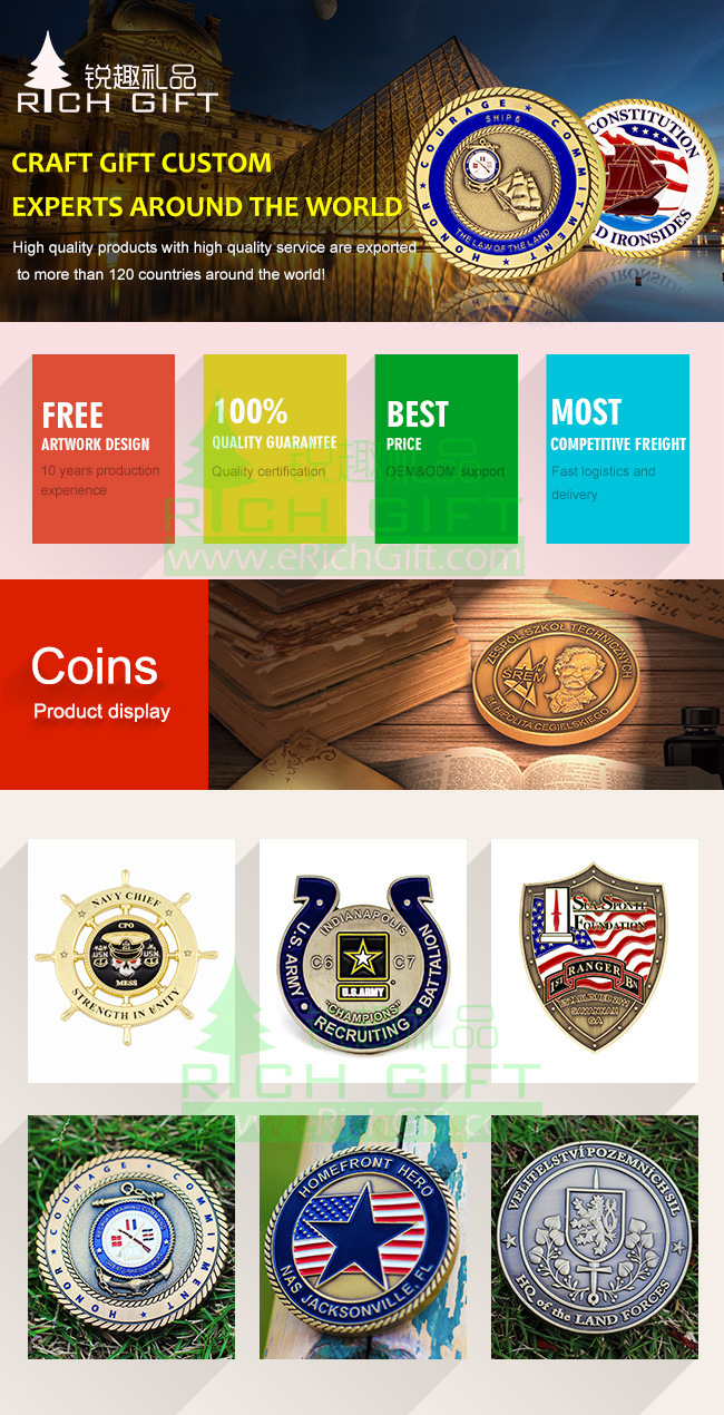 Custom High Quality Fine Cheap Collectible Coins for Individual