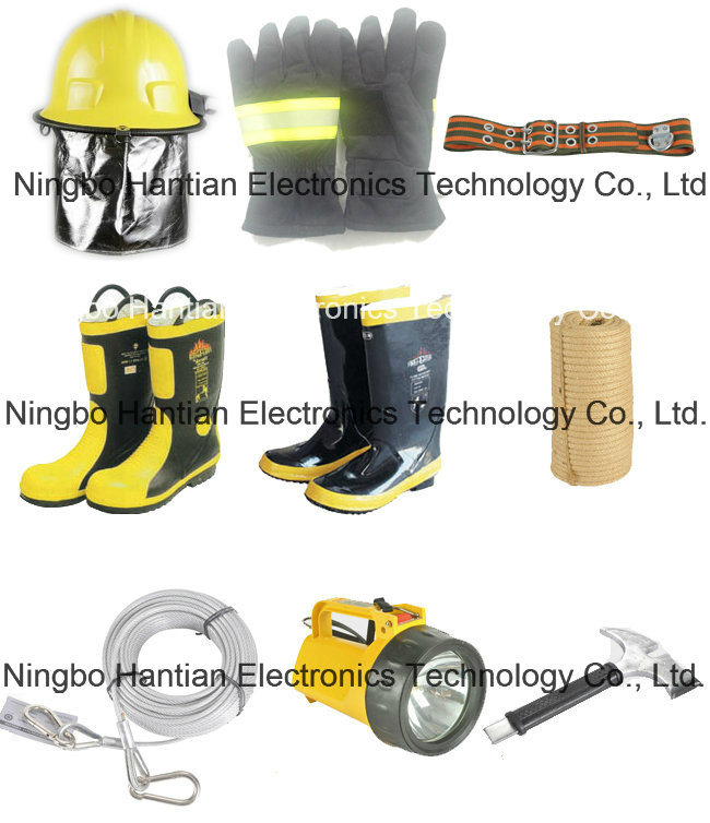 Fireman Protective Coverall Flame Retardant Firefighting Suit