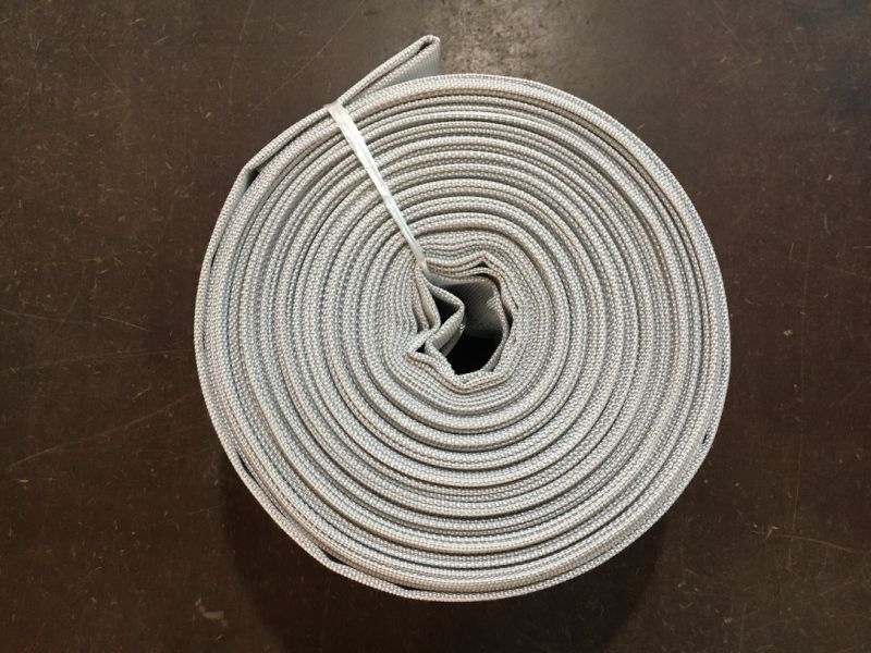 Fire Safety, Single Jacket Canvas Rubber Fire Fighting Hose