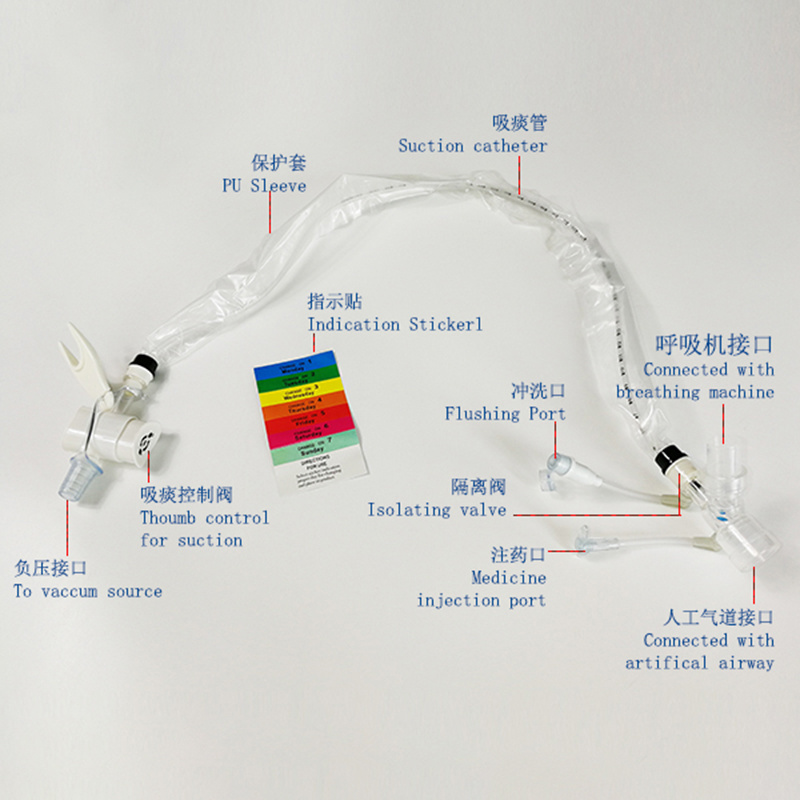 Adult Closed Suction Catheter, Closed Suction Tube