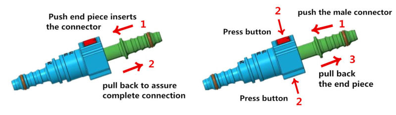 SAE 6.30 SCR Urea Quick Connector for Truck System